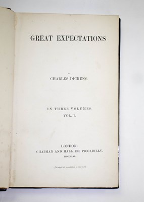 Lot 949 - Dickens (Charles) Great Expectations, 1st...