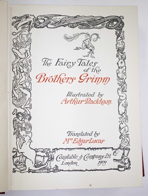 Lot 952 - Grimm's Fairy Tales, illustrated by Arthur...