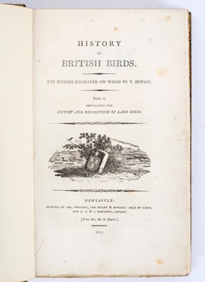Lot 103 - Bewick (Thomas) British Birds, two volumes...