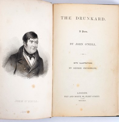 Lot 114 - O'Neill (J) The Drunkard, 1842, illustrated by...