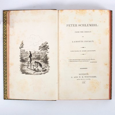 Lot 117 - La Motte Fouqué (F) Peter Schlemihl, 1824,...