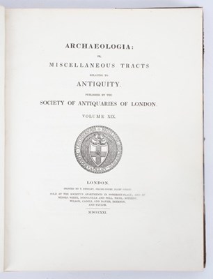 Lot 123 - Archaeologia, Miscellaneous Tracks relating to...