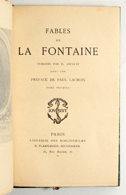 Lot 136 - Fontaine (Jean De La) Fables