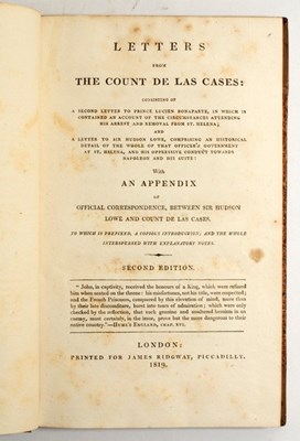 Lot 139 - Comte de las Cases (E) Letters from The Comte...