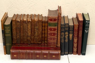 Lot 151 - Sundry leather and other books