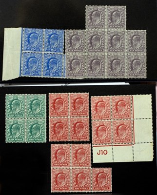 Lot 170 - Great Britain: King Edward VII 1902-10...