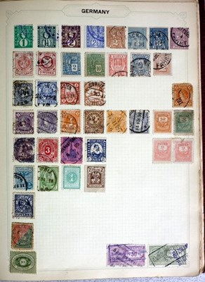 Lot 174 - World: old-time collection arranged in two...