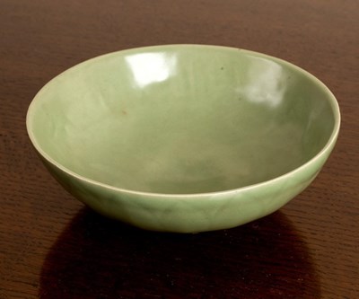 Lot 284 - A Chinese Longquan celadon glaze bowl, 17.5cm...