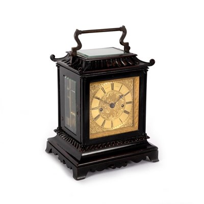 Lot 742 - An early 19th Century mahogany bracket clock...