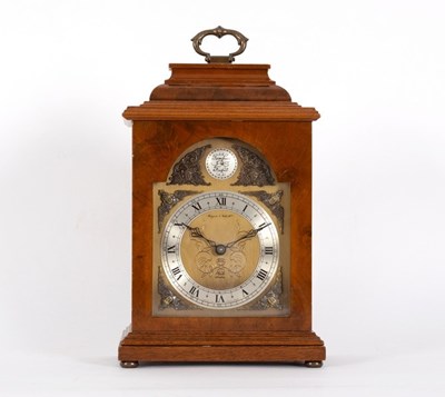 Lot 745 - An Elliott mantel clock, the dial signed...