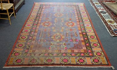 Lot 782 - A Samarkand long rug, East Turkestan, 340cm x...