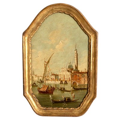 Lot 840 - Manner of Francesco Guardi/St Maria de la...