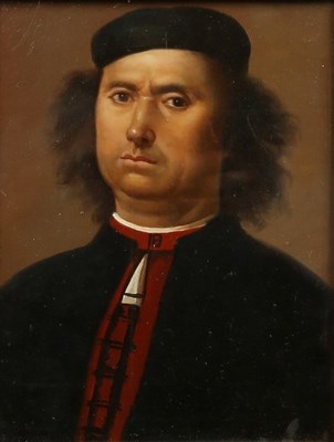 Lot 848 - After Pietro Perugino/Portrait of Francesco...