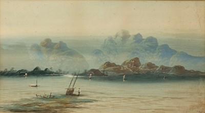 Lot 883 - Edwin Earp (British 1851-1945)/Seascape with...