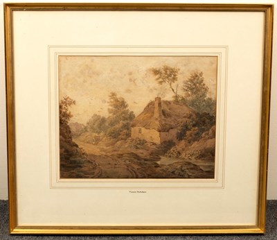 Lot 893 - Francis Nicholson (British 1753-1844)/Cottage...