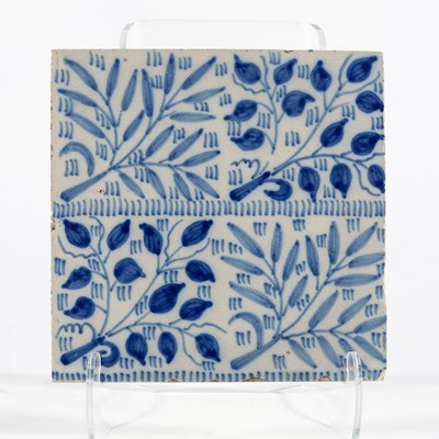 Lot 73 - William Morris, a 'Bough' design blue and...