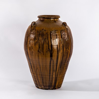 Lot 115 - Mike Dodd, a large amphora type vessel with...