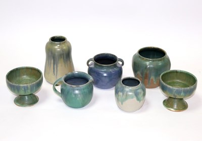 Lot 213 - Upchurch pottery, seven pieces various