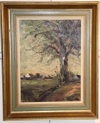 Lot 416 - 20th Century French School/Country Landscape...