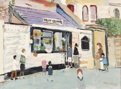 Lot 439 - Fred Yates (British 1922-2008)/Fruit Centre,...