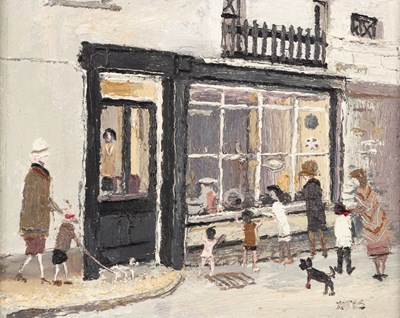 Lot 440 - Fred Yates (British 1922-2008)/The Shop...