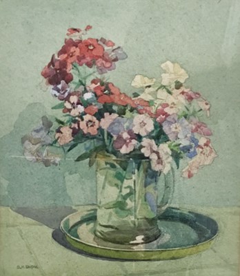 Lot 460 - Dorothy Marion Snow/Still Life of Flowers in a...