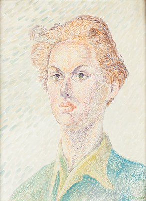 Lot 497 - Stefan Knapp (British 1921-1996)/Portrait of a...