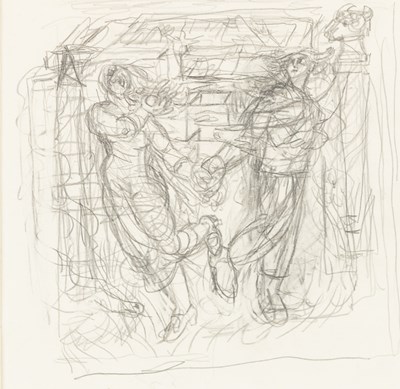 Lot 506 - Betty Swanwick/Atalanta and Melanion/pencil...