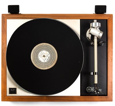 Lot 544 - Linn Sondek, an LP12 turntable in teak, serial...