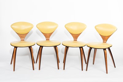 Lot 579 - Norman Cherner for Plycraft, four single...