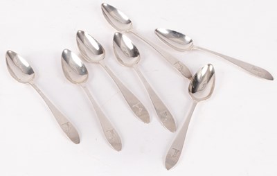 Lot 28 - Seven Irish provincial silver teaspoons