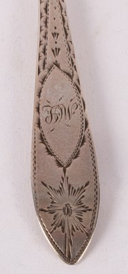 Lot 29 - An Irish provincial silver teaspoon