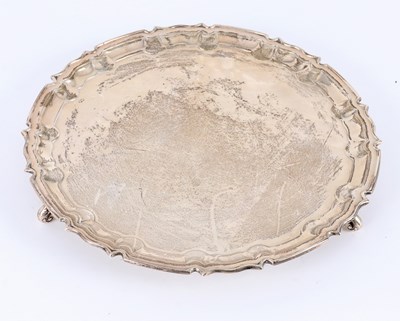 Lot 83 - A silver salver, William Hutton & Sons Ltd.,...