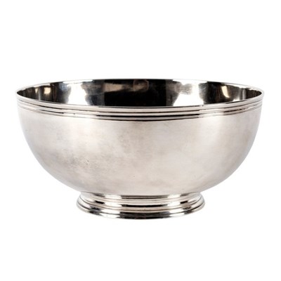 Lot 139 - Lot Withdrawn - A George II silver bowl,...