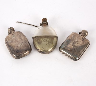 Lot 146 - A silver hip flask, James Dixon & Sons,...