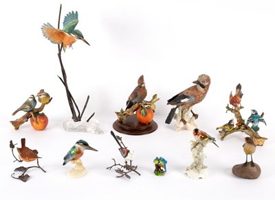 Lot 220 - Various Edoardo Tasca biscuit glazed figures...