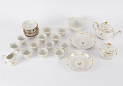 Lot 278 - A John Rose Coalport porcelain part tea and...