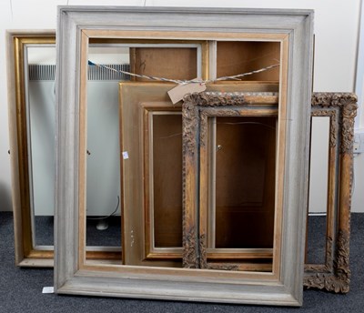 Lot 390 - A collection of gilt and other frames