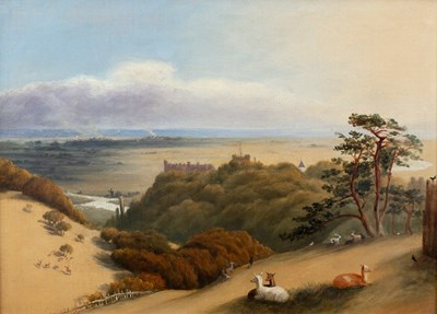 Lot 812 - Attributed to Copley Fielding/Arundel Castle...