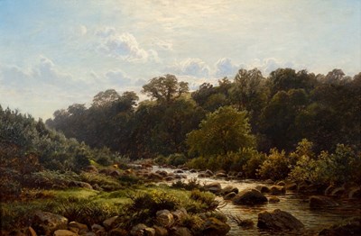 Lot 884 - John Barrett (British 1822-1893)/Landscape...