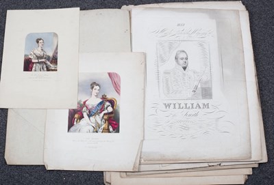 Lot 1055 - John Peck Hemm (fl. 1831)/Portraits of the...