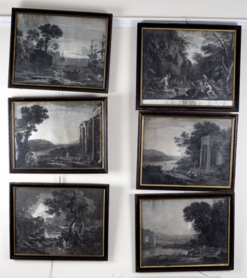 Lot 43 - After Claude Lorrain, Richard Wilson and...