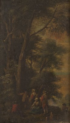 Lot 63 - Manner of David Teniers/Figure Beneath a Tree...
