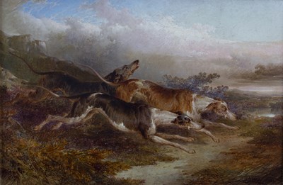 Lot 80 - Paul Jones (British act. 1855-1888)/Terriers...