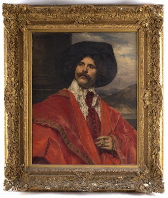 Lot 85 - Ferdinand Roybet (French 1840-1920)/Portrait...