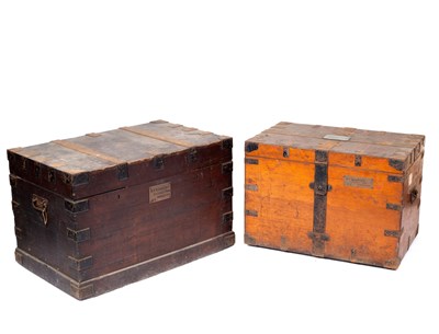 Lot 152 - The Berkeley Plate Chests, 19th Century, each...