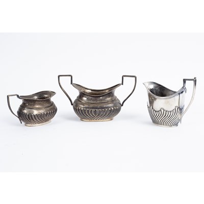 Lot 158 - A Victorian bachelor's silver sugar basin and...