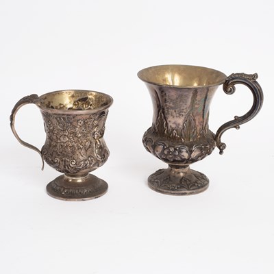 Lot 245 - A William IV silver mug, J & J Angell, London...