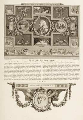 Lot 271 - Ponce (N) Les Illustres Francais, Paris 1785....