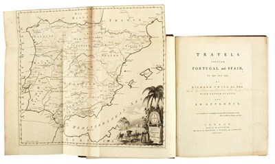 Lot 290 - Twiss (Richard) Travels Through Portugal and...